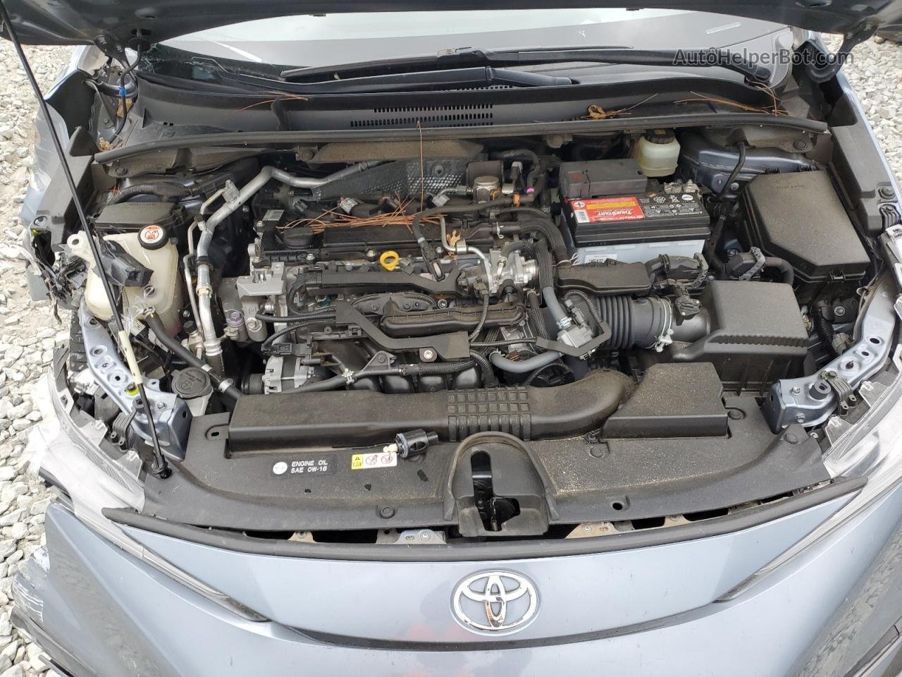 2020 Toyota Corolla Se Gray vin: JTDS4RCE8LJ032119