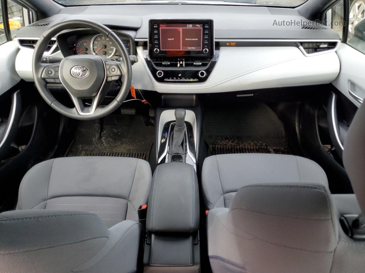 2020 Toyota Corolla Se Silver vin: JTDS4RCE8LJ037742