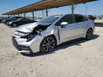 2020 Toyota Corolla Se Silver vin: JTDS4RCE8LJ051401