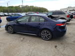 2020 Toyota Corolla Se Синий vin: JTDS4RCEXLJ038021