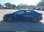 2020 Toyota Corolla Se Blue vin: JTDS4RCEXLJ050105