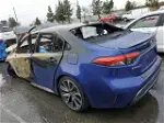 2021 Toyota Corolla Xse Blue vin: JTDT4MCE7MJ062379