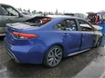 2021 Toyota Corolla Xse Blue vin: JTDT4MCE7MJ062379