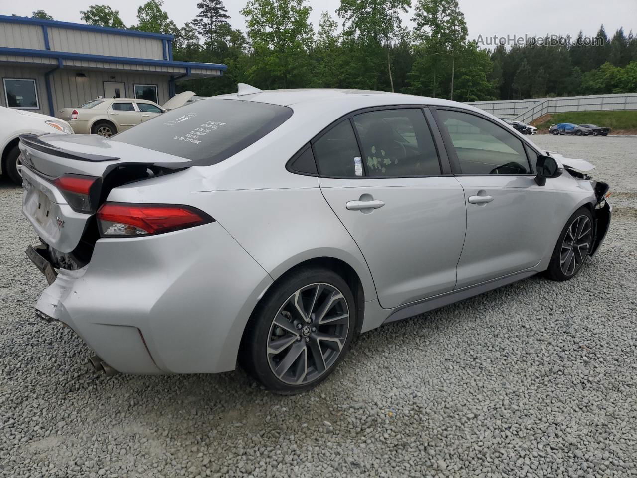 2020 Toyota Corolla Xse Silver vin: JTDT4RCE1LJ005459