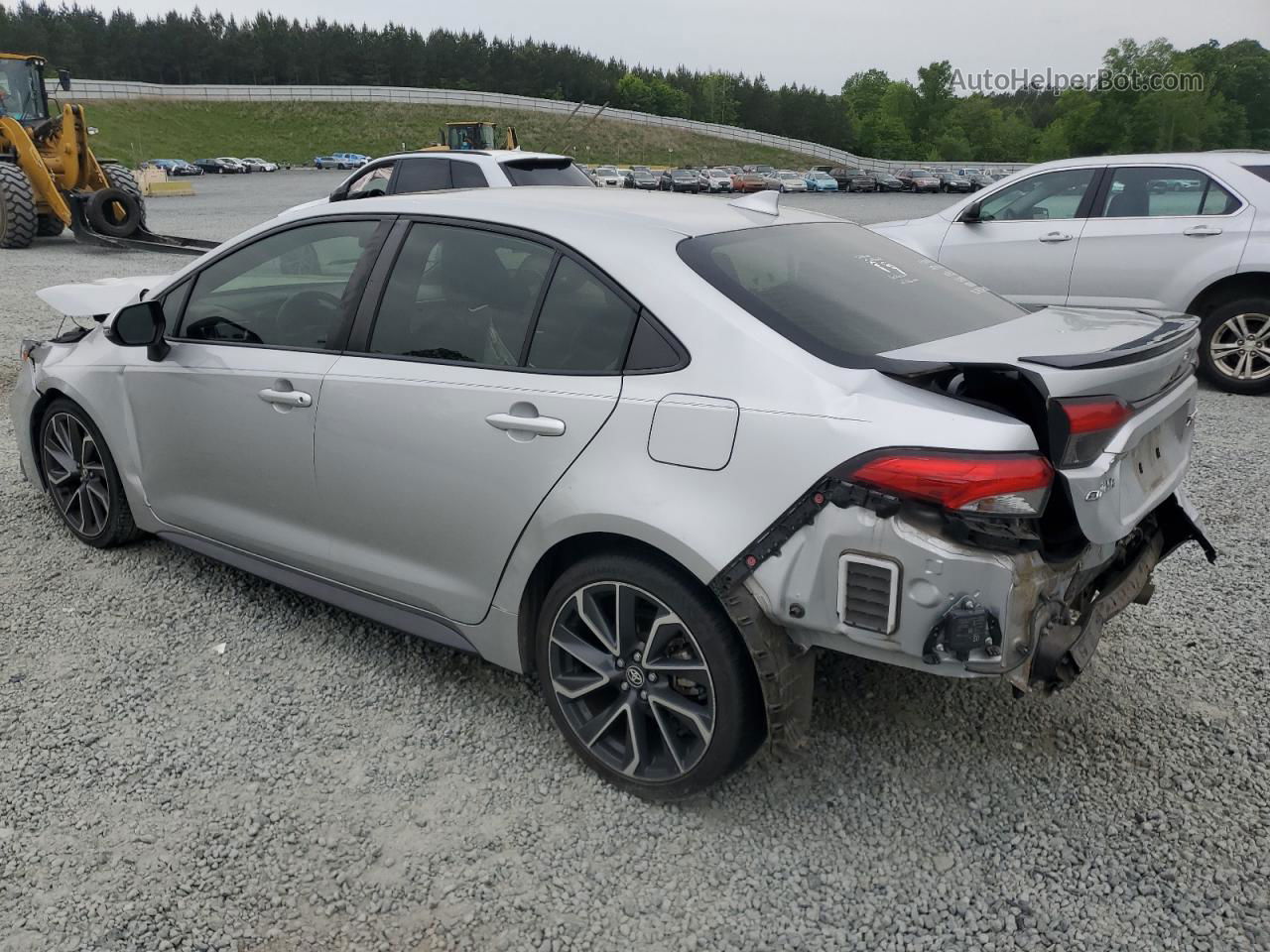 2020 Toyota Corolla Xse Silver vin: JTDT4RCE1LJ005459