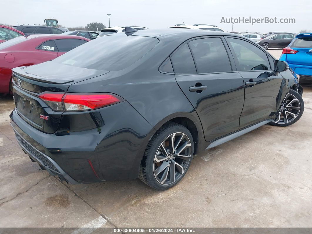 2020 Toyota Corolla Xse Black vin: JTDT4RCE3LJ007228