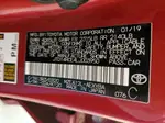 2020 Toyota Corolla Xse Red vin: JTDT4RCE4LJ003950