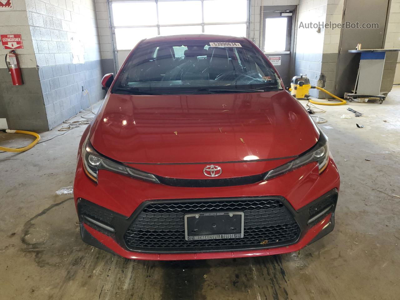 2020 Toyota Corolla Xse Красный vin: JTDT4RCE4LJ003950