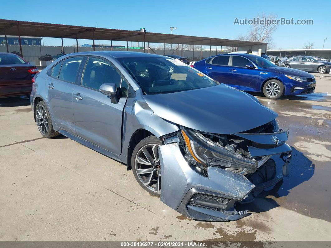 2020 Toyota Corolla Xse Teal vin: JTDT4RCE8LJ010559