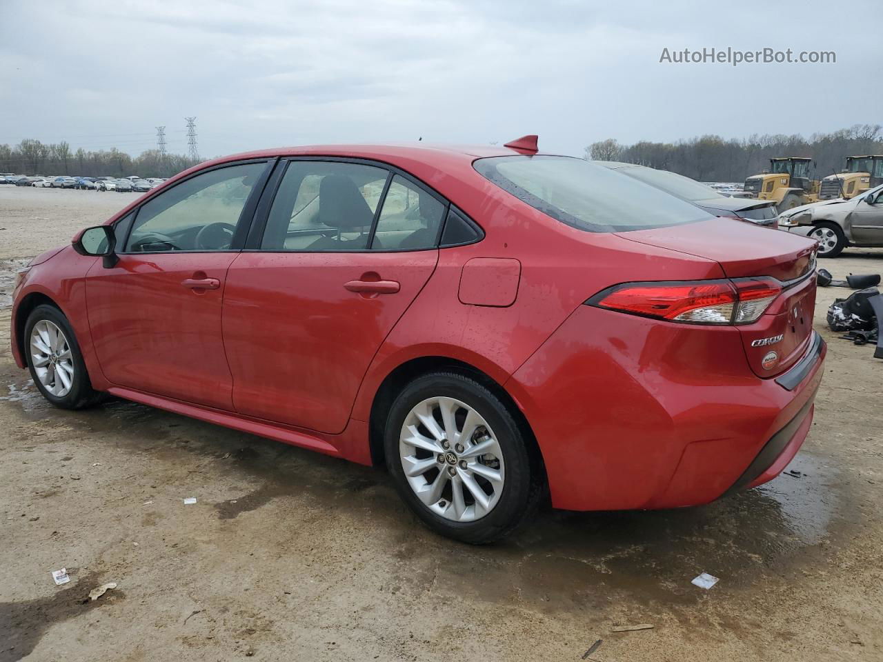 2021 Toyota Corolla Le Red vin: JTDVPMAE0MJ123137