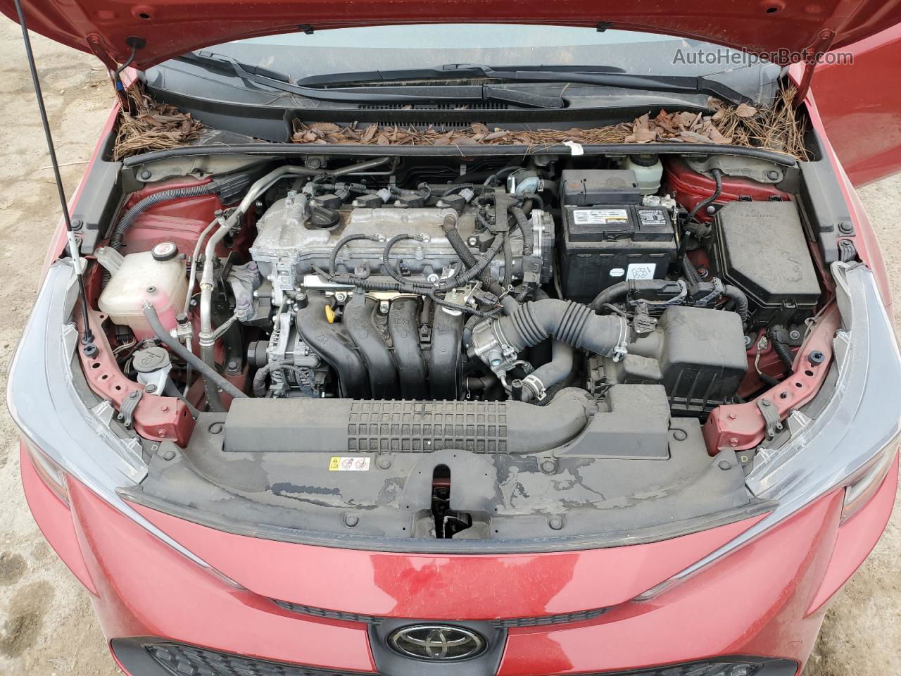 2021 Toyota Corolla Le Red vin: JTDVPMAE0MJ123137