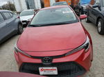 2021 Toyota Corolla Le Красный vin: JTDVPMAE1MJ133272