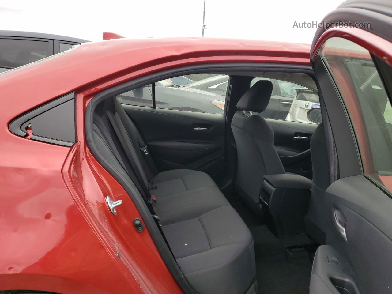 2021 Toyota Corolla Le Red vin: JTDVPMAE1MJ133272