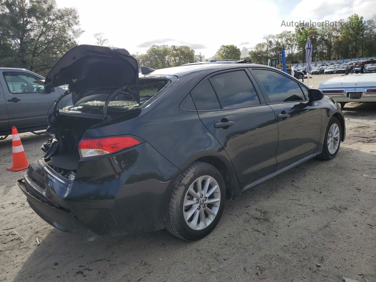 2021 Toyota Corolla Le Black vin: JTDVPMAE2MJ146239