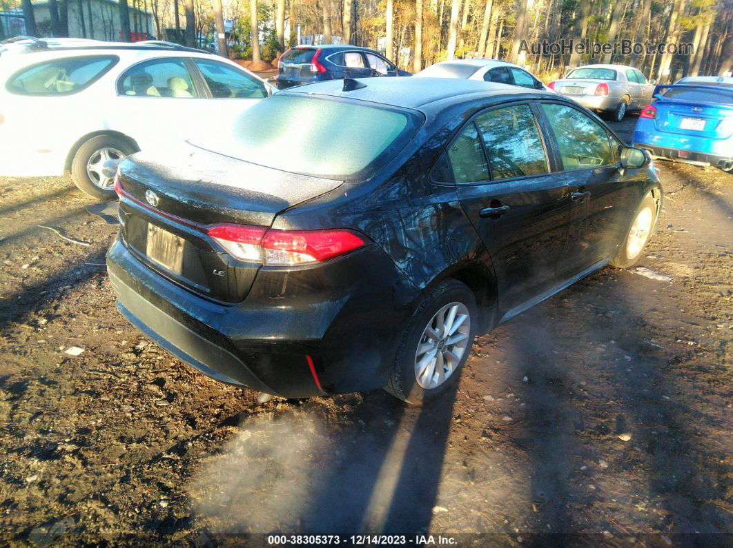 2021 Toyota Corolla Le Black vin: JTDVPMAE2MJ180391