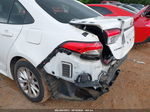 2021 Toyota Corolla Le White vin: JTDVPMAE3MJ141230