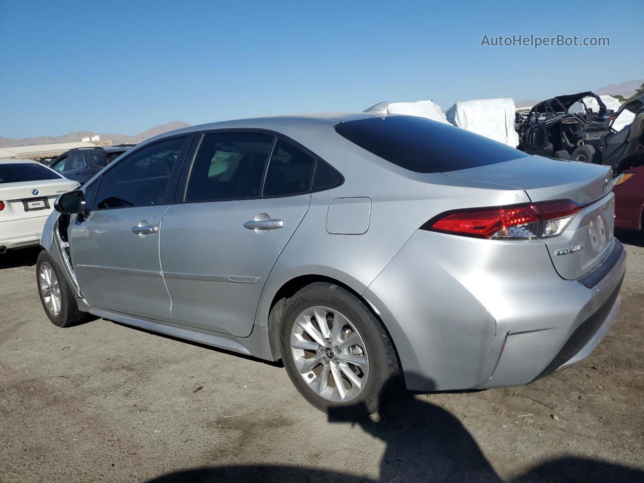 2021 Toyota Corolla Le Silver vin: JTDVPMAE3MJ143320