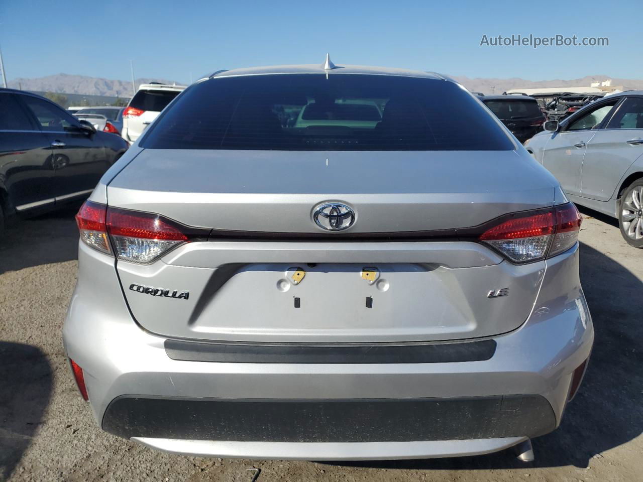 2021 Toyota Corolla Le Silver vin: JTDVPMAE3MJ143320