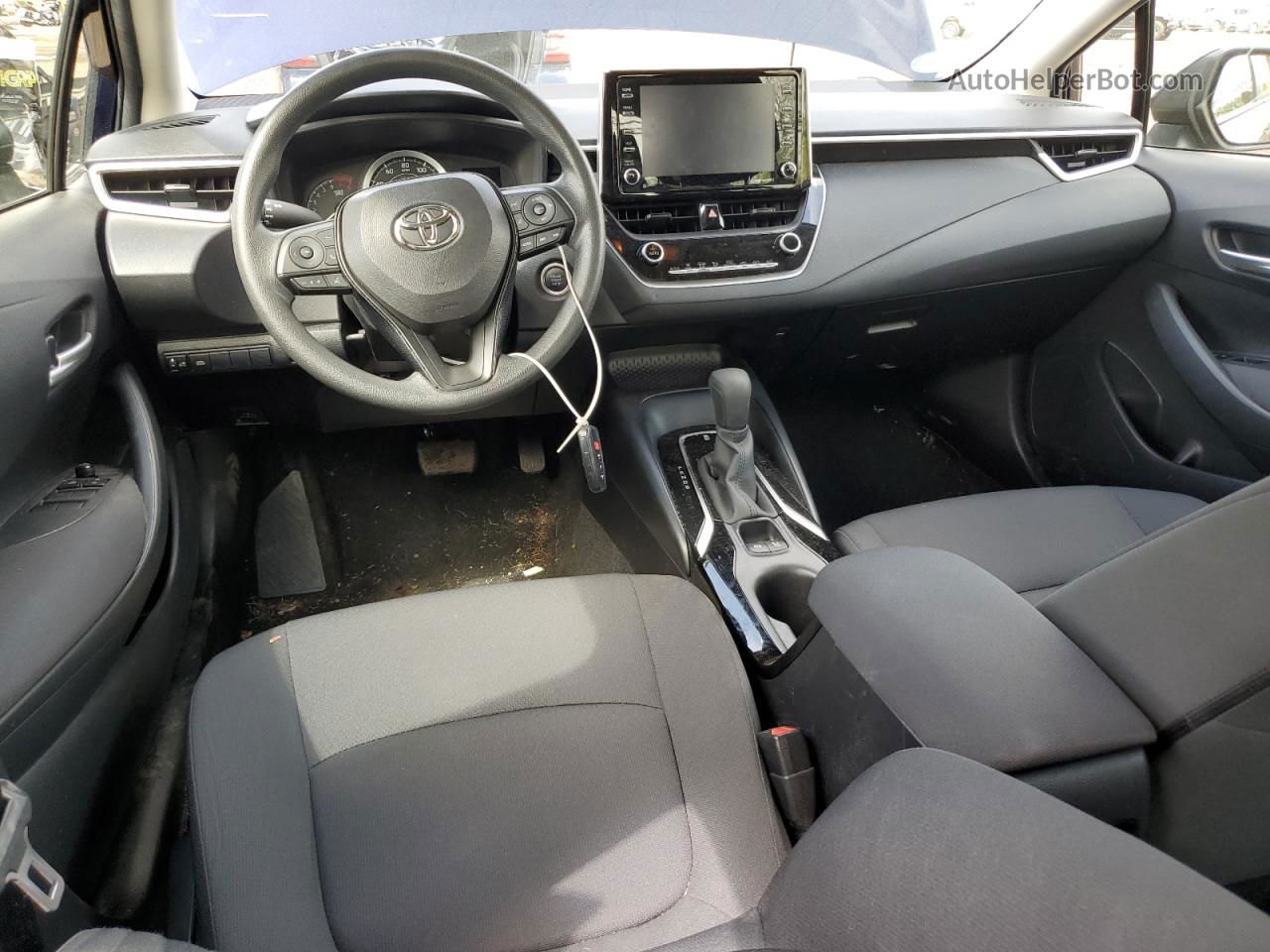 2021 Toyota Corolla Le Blue vin: JTDVPMAE6MJ167658