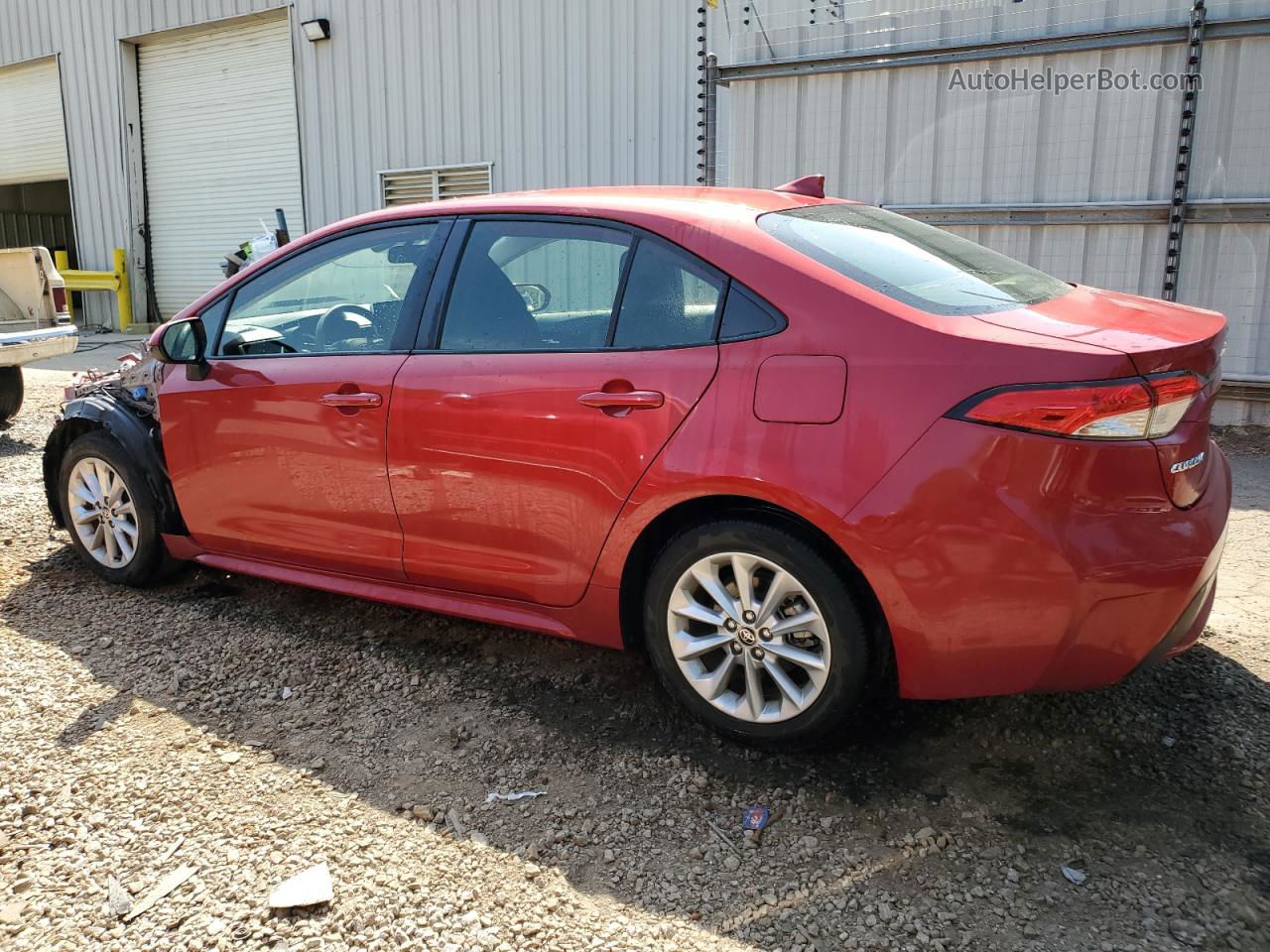 2021 Toyota Corolla Le Red vin: JTDVPMAE8MJ122575