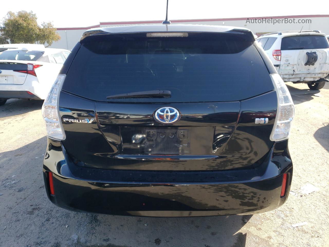 2012 Toyota Prius V  Black vin: JTDZN3EU0C3034304