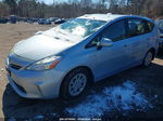 2012 Toyota Prius V Three Light Blue vin: JTDZN3EU0C3036473