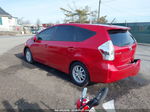 2012 Toyota Prius V Two Красный vin: JTDZN3EU0C3050342