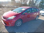 2012 Toyota Prius V Two Red vin: JTDZN3EU0C3068100