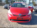 2012 Toyota Prius V Two Red vin: JTDZN3EU0C3068100