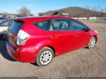 2012 Toyota Prius V Two Red vin: JTDZN3EU0C3068100