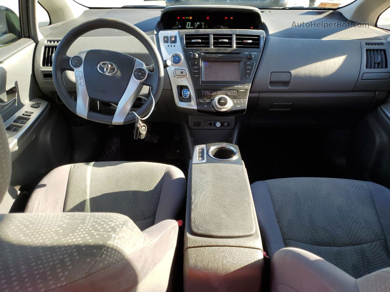 2012 Toyota Prius V  Серый vin: JTDZN3EU0C3104612