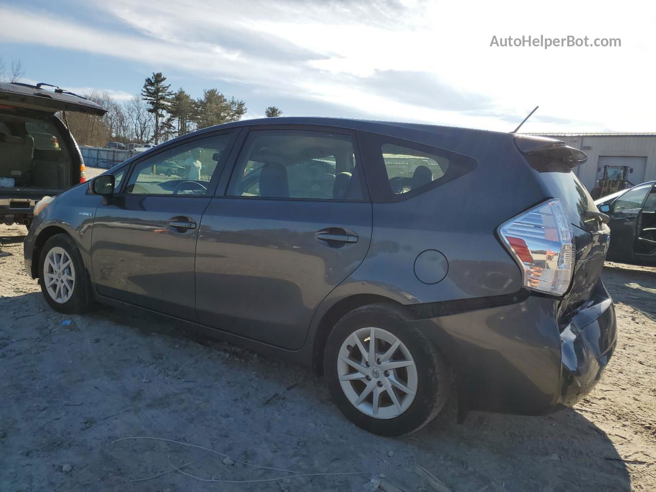 2012 Toyota Prius V  Gray vin: JTDZN3EU0C3104612