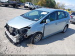 2012 Toyota Prius V Two/three/five Light Blue vin: JTDZN3EU0C3122723