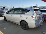 2012 Toyota Prius V  Silver vin: JTDZN3EU0C3130210