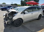 2012 Toyota Prius V  Silver vin: JTDZN3EU0C3130210