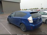 2012 Toyota Prius V Two/three/five Blue vin: JTDZN3EU0C3135908