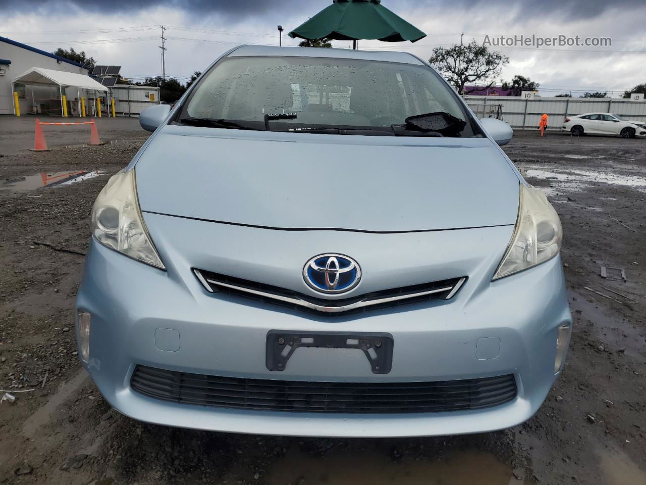 2012 Toyota Prius V  Blue vin: JTDZN3EU0C3149100