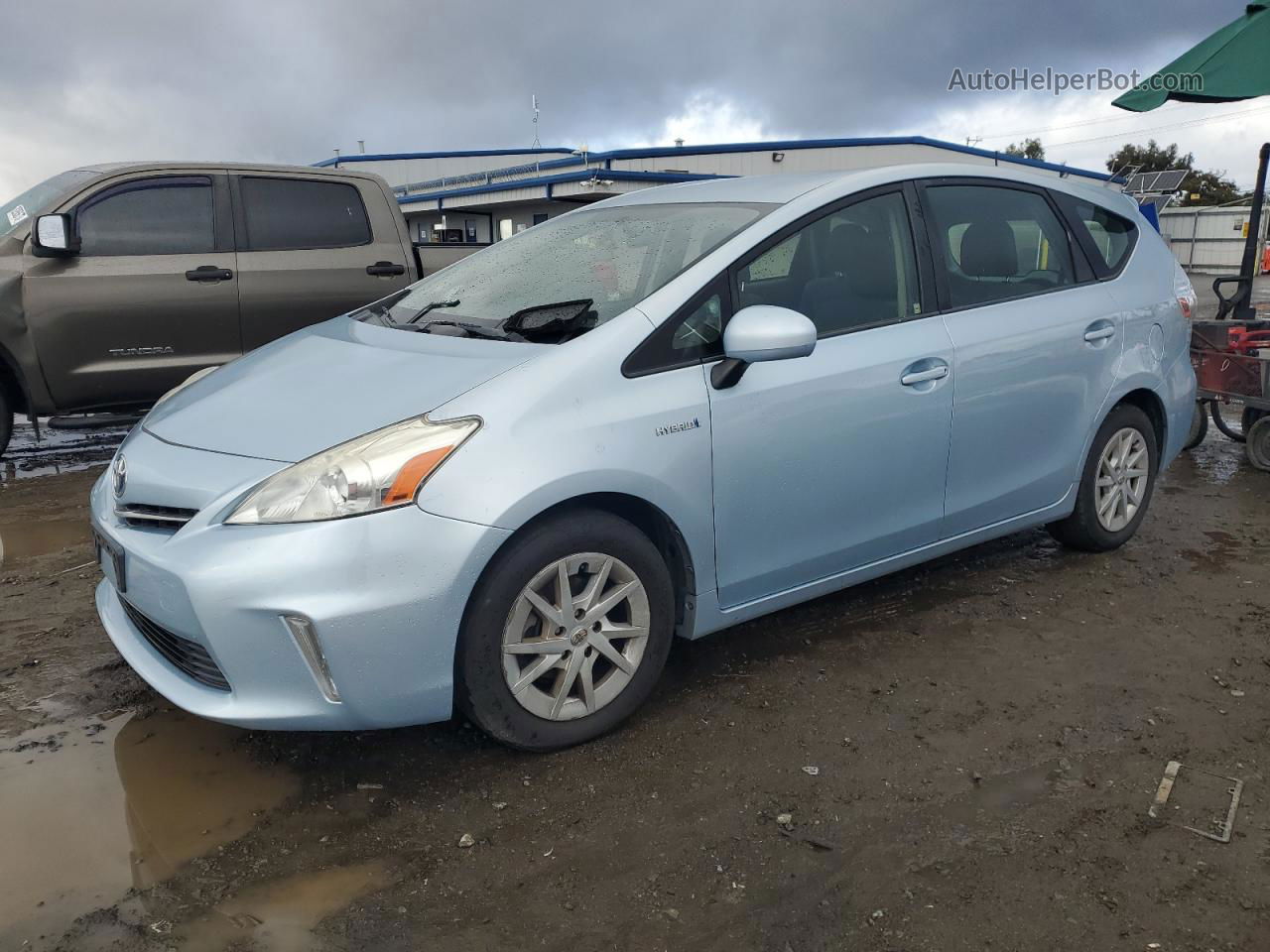 2012 Toyota Prius V  Blue vin: JTDZN3EU0C3149100