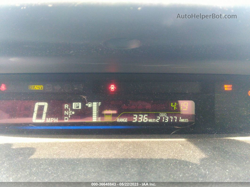 2012 Toyota Prius V Two/three/five Серый vin: JTDZN3EU0C3163756