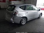 2012 Toyota Prius V Three Серебряный vin: JTDZN3EU0C3166673