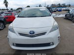 2012 Toyota Prius V Five White vin: JTDZN3EU0C3170304