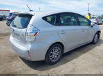 2012 Toyota Prius V Three Silver vin: JTDZN3EU0C3172912