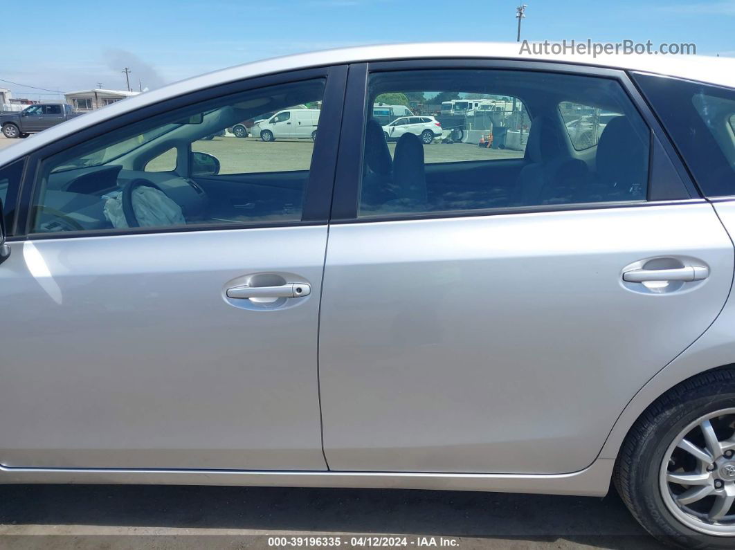 2012 Toyota Prius V Three Серебряный vin: JTDZN3EU0C3172912