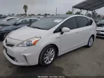 2012 Toyota Prius V Five White vin: JTDZN3EU0C3173686