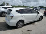 2013 Toyota Prius V  White vin: JTDZN3EU0D3192918