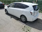 2013 Toyota Prius V  White vin: JTDZN3EU0D3192918