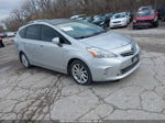 2012 Toyota Prius V Five Silver vin: JTDZN3EU1C3013431