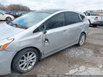 2012 Toyota Prius V Five Silver vin: JTDZN3EU1C3013431