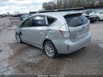 2012 Toyota Prius V Five Silver vin: JTDZN3EU1C3013431