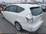 2012 Toyota Prius V Three White vin: JTDZN3EU1C3017706